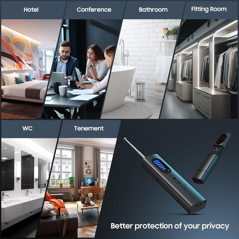 SpyGuard™ Hidden Camera Detector – Protect Your Privacy Anytime, Anywhere!