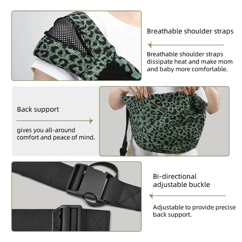 Portable One Shoulder Toddler Carrier – Lightweight Baby Sling for Hands-Free Comfort & Bonding