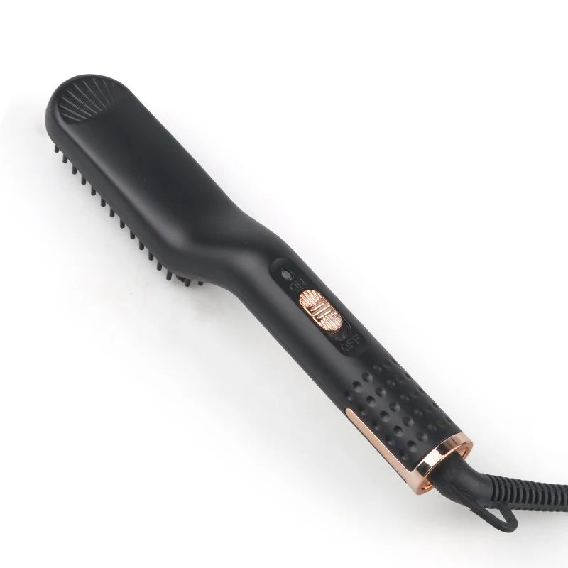 Men’s Electric Beard & Hair Straightener – 2-in-1 Styling Comb for Fast Grooming