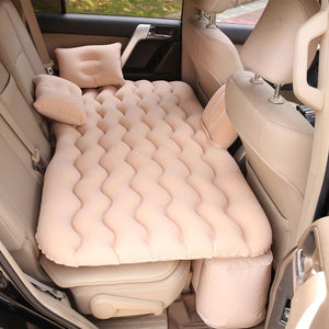Inflatable Car Bed Air Mattress – Travel Comfort Sleeping Mat for Back Seat & Camping