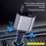 4 in 1 Retractable Charger