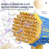 Rechargeable Automatic Bubble Gun