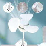 Portable Silent Fan with One-button Switch Base