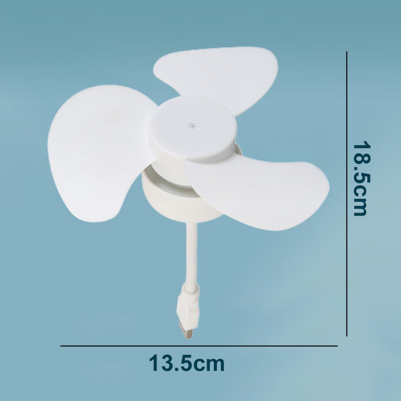 Portable Silent Fan with One-button Switch Base