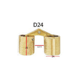 Concealed Brass Hinges