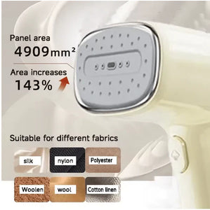 Handheld Garment Steamer – Fast, Portable & Fabric-Safe Wrinkle Remover